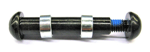 HUDORA Ersatzteil 1 Hinterachse 44 mm inkl. Hülsen zu Bold Wheel M